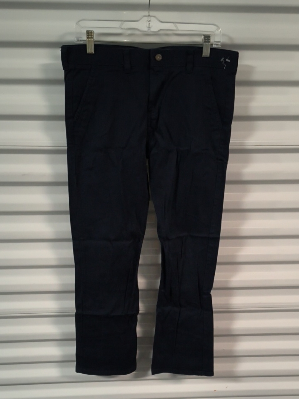 Chaps Boys Approved Schoolwear Pants Blue Size 16 Husky